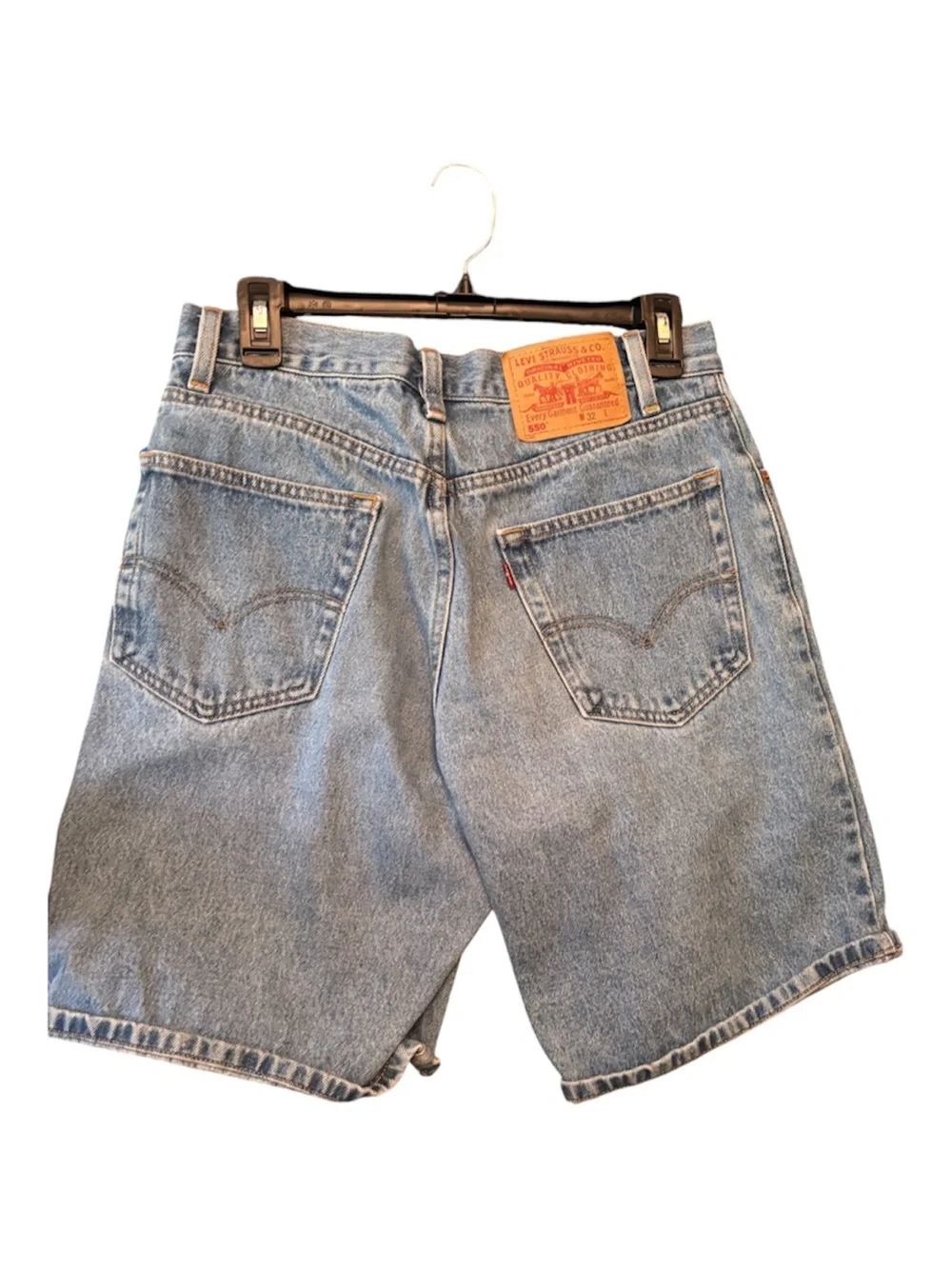 Vintage Y2K 2002 Levi’s 550 Relaxed Fit Denim Jorts Men’s 32 Baggy Shorts